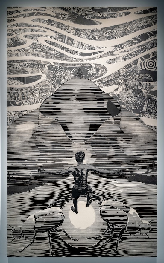 李寧 LI Ning, Sitting on the Tip of the Nose, 2025