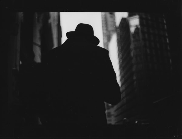Giacomo Brunelli, Untitled (Man Lighting Cigarette), 2017
