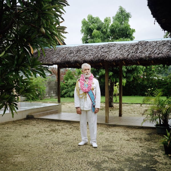 Jon Tonks, Claude-Philippe Berger of Maison Royale de Tanna, Port Vila, Vanuatu, 2017