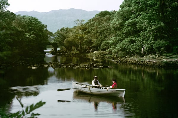 John Hinde, Meeting of the Waters, and Old Weir Bridge, Killarney, Ireland