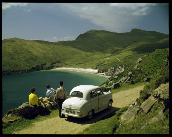 John Hinde, On the road to Keem Strand, Achill Island, Co. Mayo Ireland