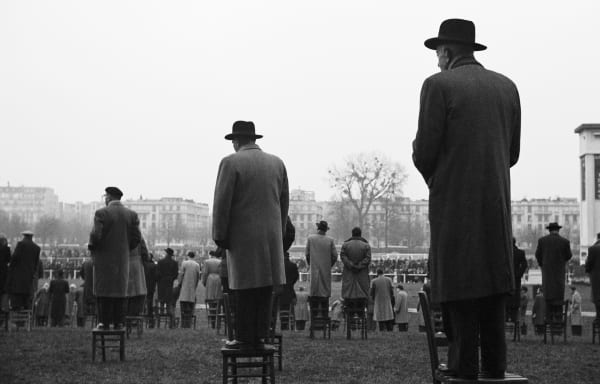 Sabine Weiss, Courses à Auteuil, Paris, France, 1952