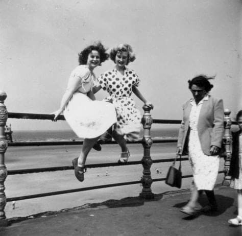Bert Hardy, First Take, Maidens in Waiting, Blackpool, 1951