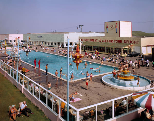 John Hinde, BUTLIN'S SKEGNESS, Heated Outdoor Pool | Print Sales Gallery