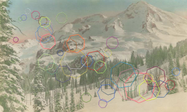 Julie Cockburn, Flurry, 2023