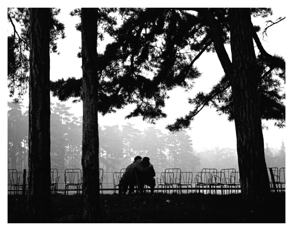 Sabine Weiss, Amoureux Bois de Boulogne, Paris, France, 1952