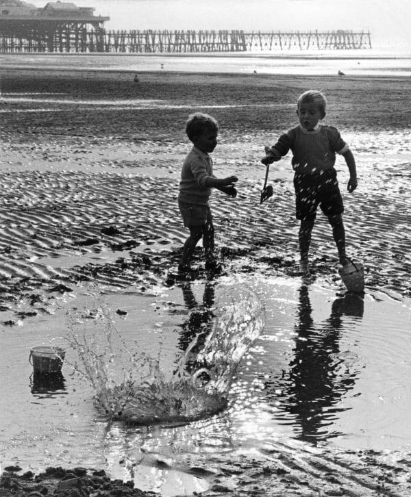 Shirley Baker, Blackpool, Lancashire (bucket and spade), 1965