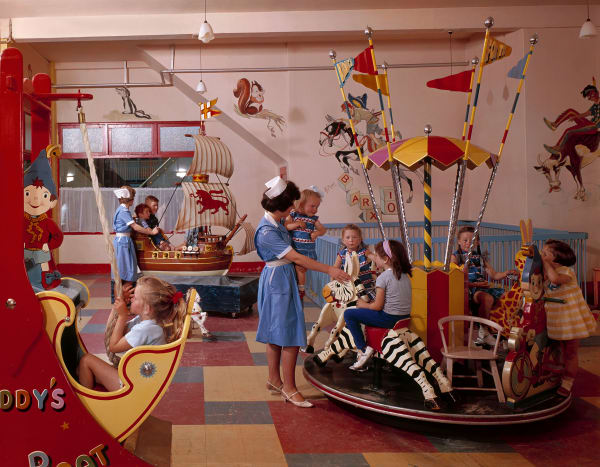 John Hinde, BUTLIN'S AYR, A Corner of the Children's Playroom