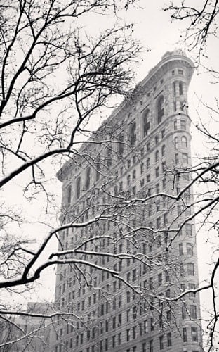 Michael Kenna, Flatiron Building, Study 2, New York, USA, 2003