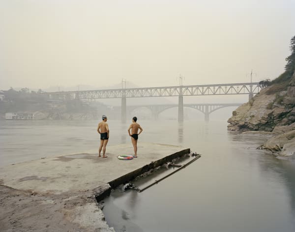 Exclusive Editions, Nadav Kander, Yibin VIII, (Bathers), Sichuan Province, 2007