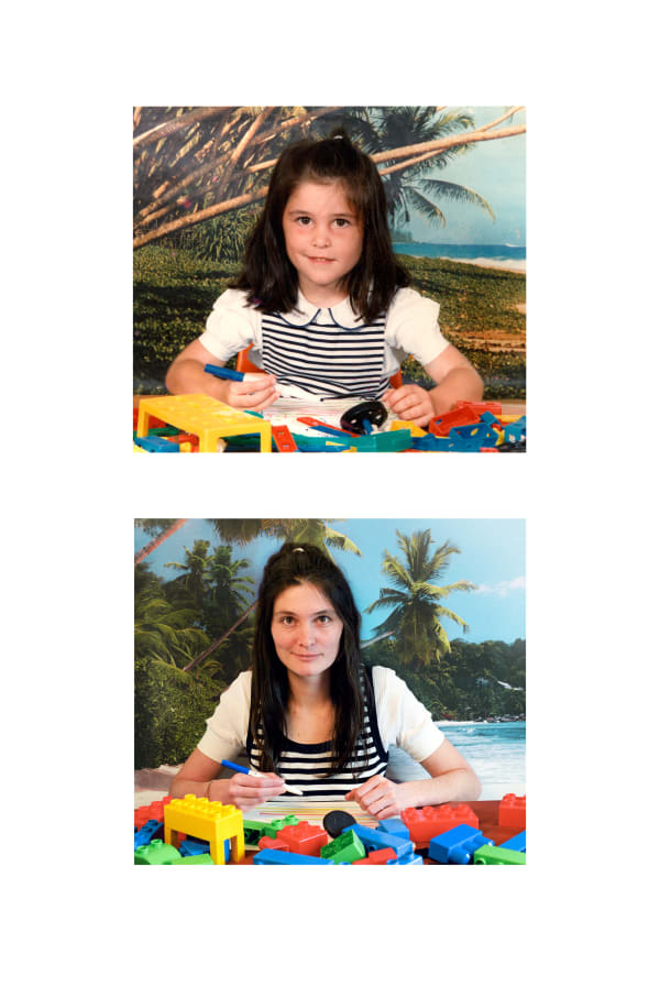 Clarisse d'Arcimoles, Legos (Self-portrait), 2009