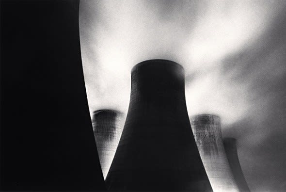 Michael Kenna, Ratcliffe Power Station, Study 17, Nottinghamshire, England, 1986