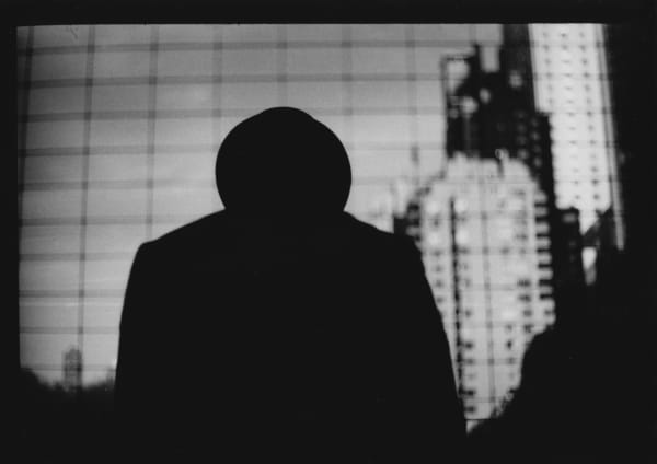 Giacomo Brunelli, Untitled (Man Columbus Circle), 2018