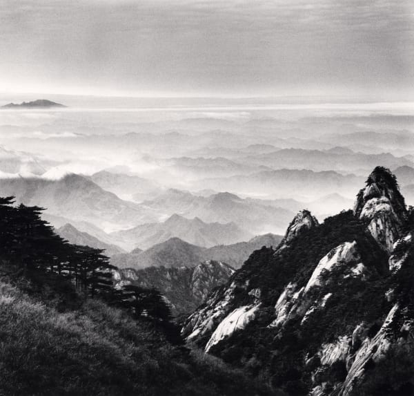 Michael Kenna, Huangshan Mountains, Study 51, Anhui, China, 2017