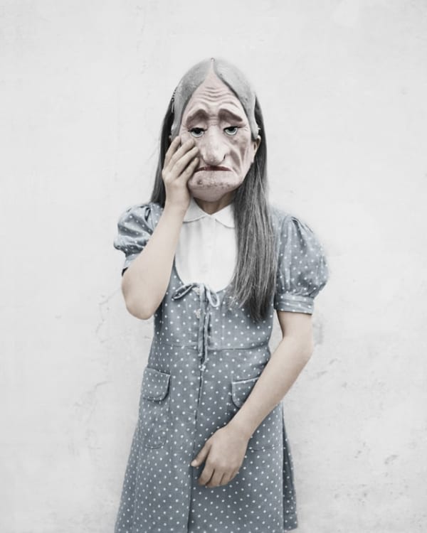 Vee Speers, Untitled #8 (Alice with Witch Mask), 2007