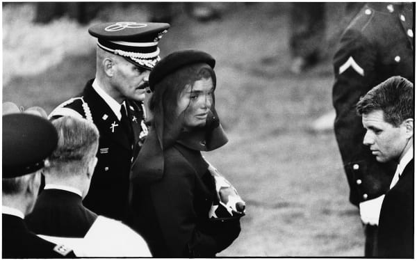 Elliott Erwitt, Arlington (Jacqueline Kennedy, JFK Funeral), 1963