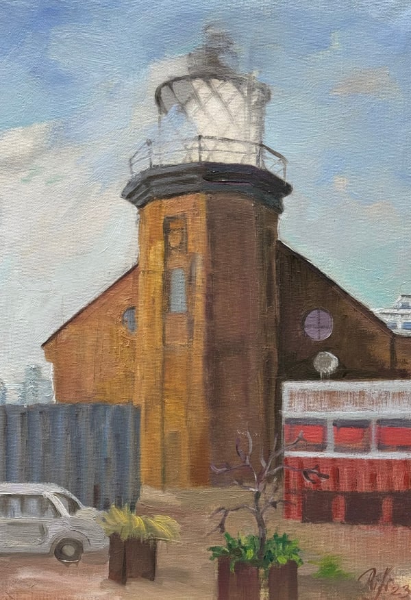 Rita Krupaviciute, Lighthouse at Trinity Buoy Wharf, 2023