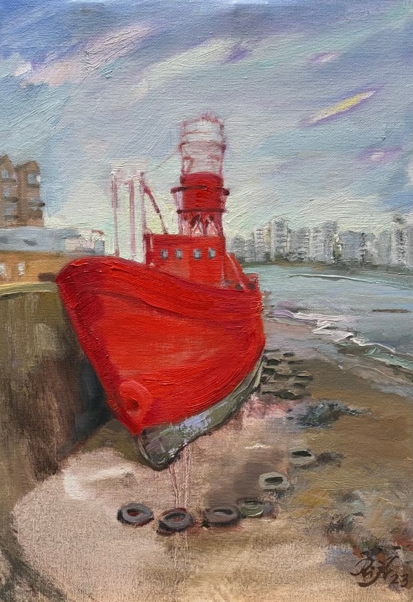 Rita Krupaviciute, Lightship 95 at Trinity Buoy Wharf, 2023