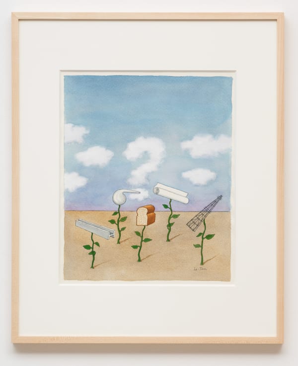 Pierre Le-Tan, Study for The New Yorker, 1970s