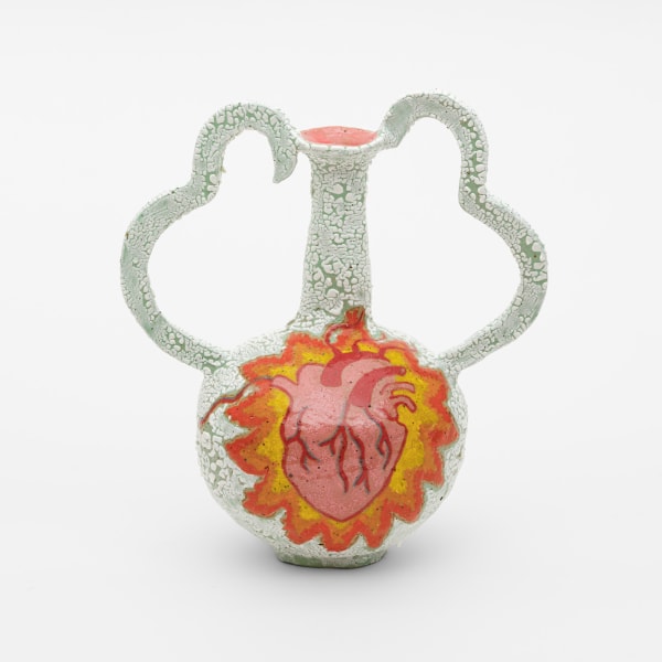 Christabel MacGreevy, Witch Bottle (Sea Holly for the Heart), 2023