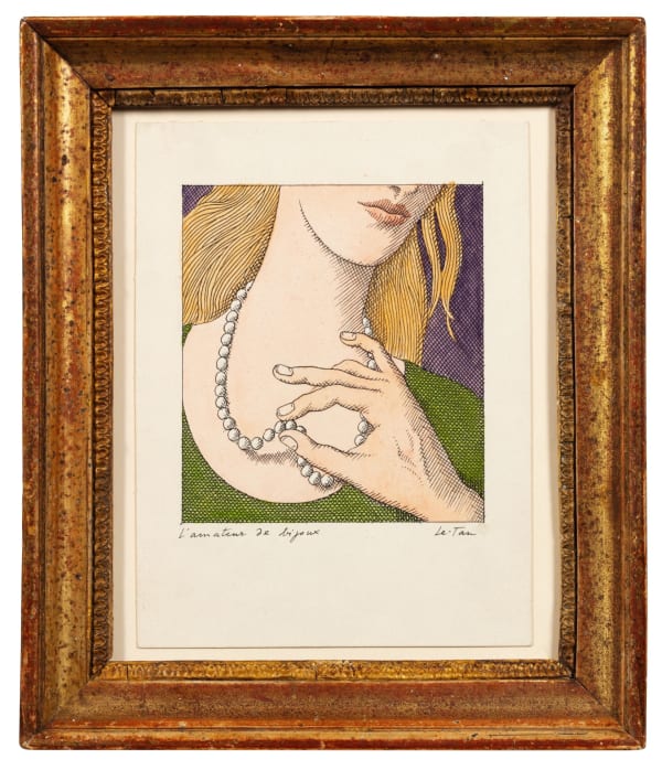 Pierre Le-Tan, L’amateur de bijoux, 1990's