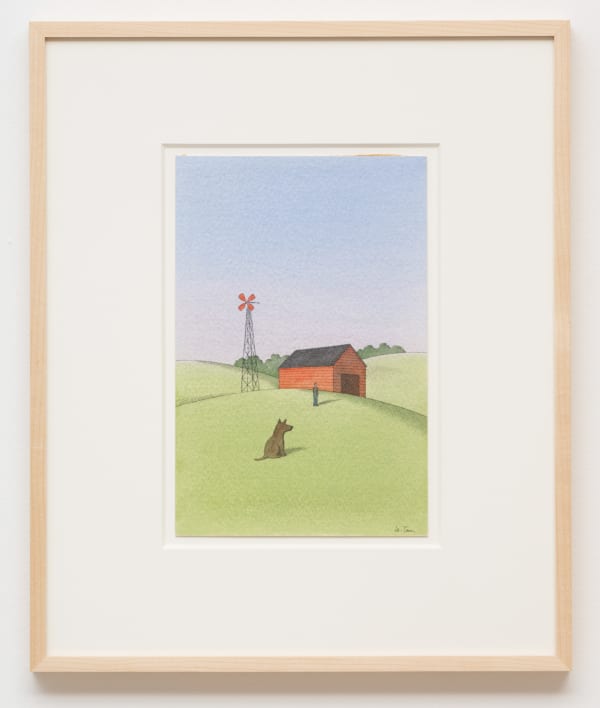 Pierre Le-Tan, Happy To Be Here (by Garrison Keillor), 1990