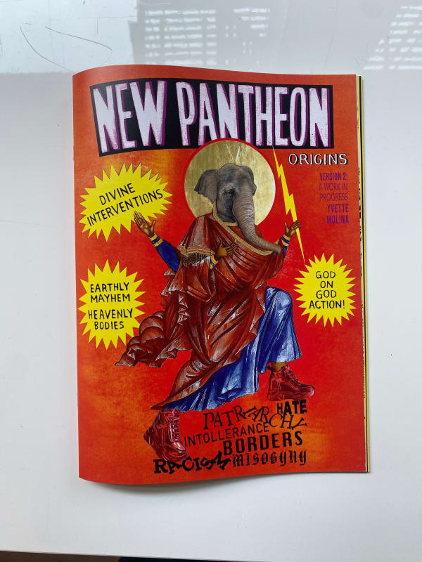 Yvette Molina, New Pantheon Comic book, 2023