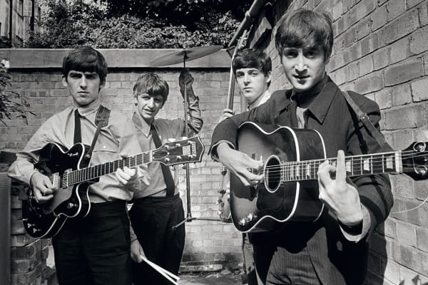 TERRY O'NEILL, The Beatles Backyard, 1963