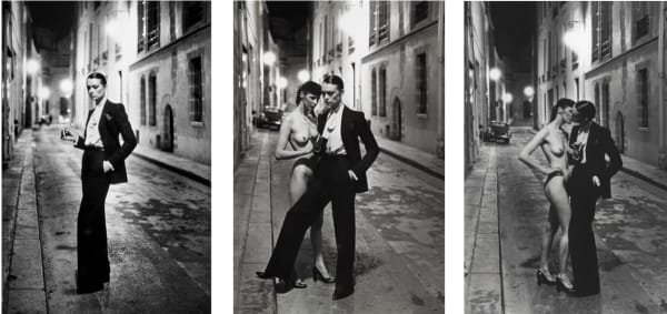 HELMUT NEWTON, RUE AUBRIOT I, II & III, , 1975