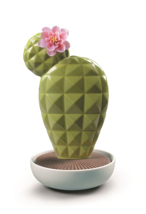 LLADRÓ, Opuntia Cactus Diffuser. Night Approaches Scent & Gardens of Valencia Scent