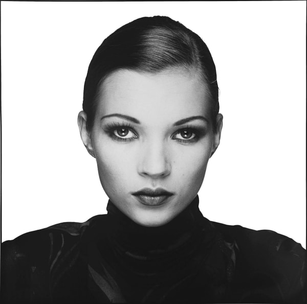 TERRY O'NEILL, Co-Signed Kate Moss Portrait, 1992