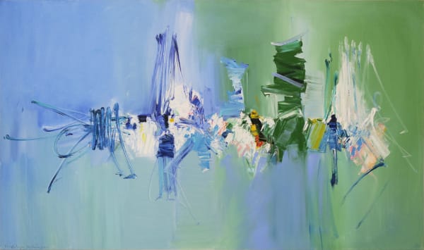 Moko Khachatryan, Blue, 2021