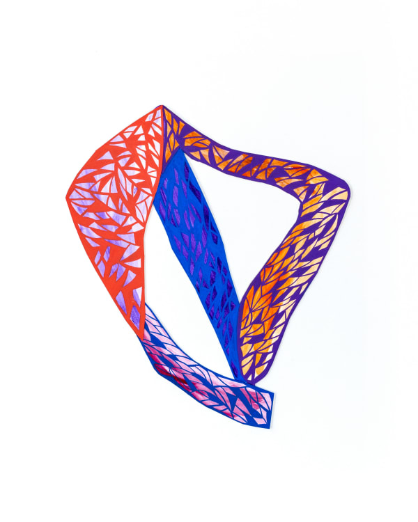 Carl Berg, Collage Abstraction 6, 2021