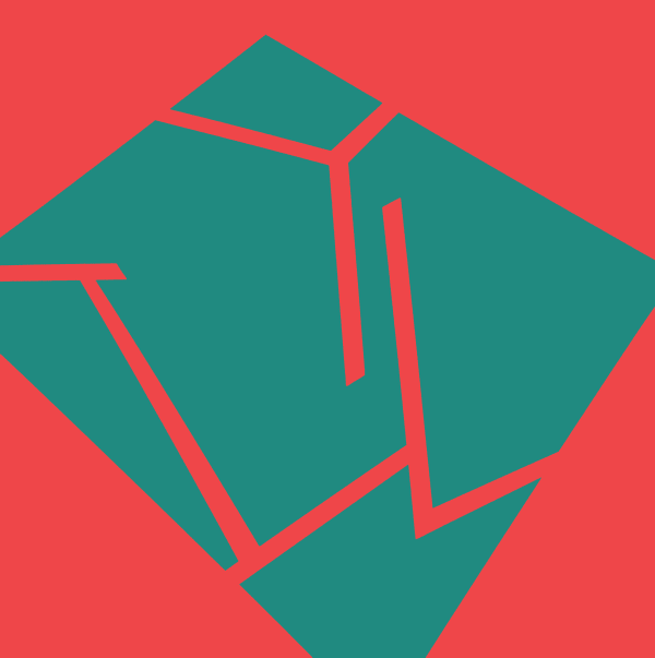 Dawn Arrowsmith, Place of Difference: Red Light and Bright Aqua Green, 2018