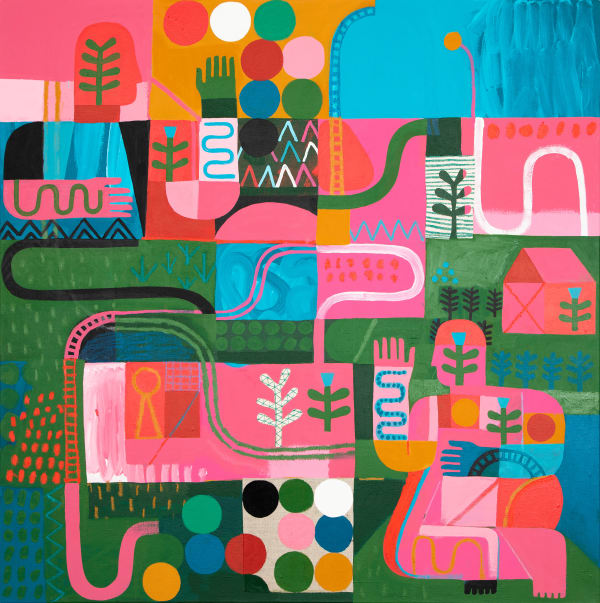 David Shillinglaw, Artist, Lets Get Lost, Original, Turner Art Perspective