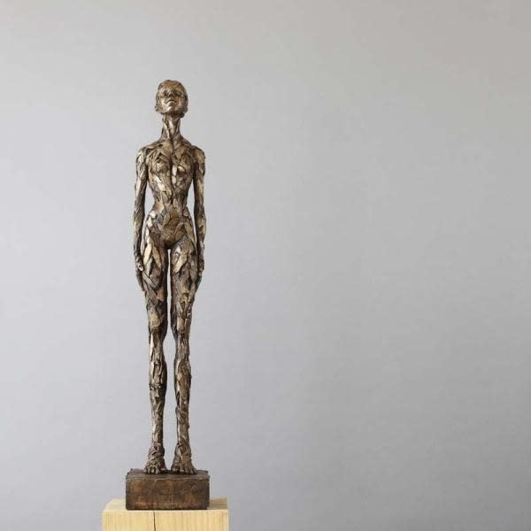 Carol Peace, Artist, Here, Figurative Sculpture Exhibition, Turner Art Perspective Gallery, Essex Chelmsford Art Gallery