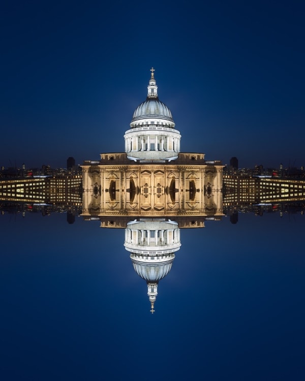 Daniel Sambraus, Artist, St Paul's Cathedral, Photography, London, Night Life, Turner Art Perspective, Essex Chelmsford Art Gallery