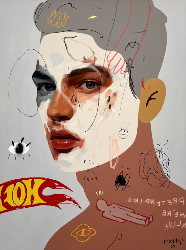 Preston Paperboy, Artist, Fatal (M), Oil, Acrylic, Original, Turner Art Perspective, TAP Galleries, Essex Art Gallery