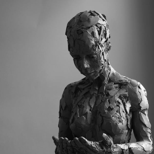 Carol Peace, Artist, In My Hands, Figurative Sculpture Exhibition, Turner Art Perspective Gallery, Essex Chelmsford Art Gallery