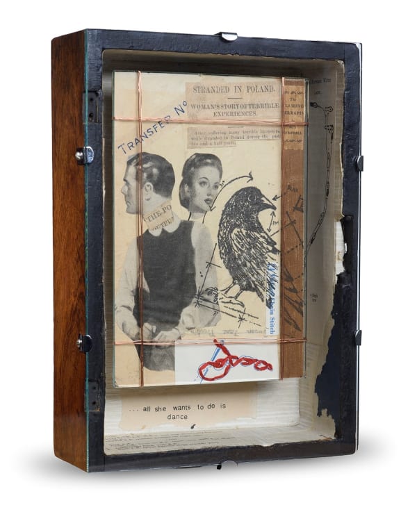 Claire Newman-Williams, Artist, All She Wants To Do Is Dance, Collage, Collodion Photography, Essex Art Gallery, Turner Art Perspective, TAP Galleries