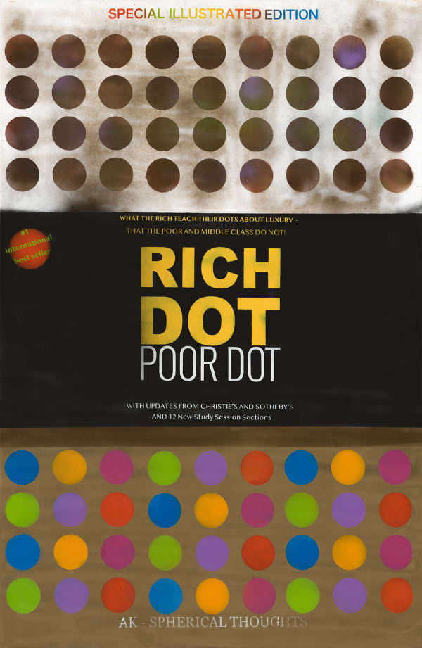 Mr. AK, Artist, Rich Dot Poor Dot, Colour, Book, Turner Art Perspective, Essex Chelmsford Art Gallery