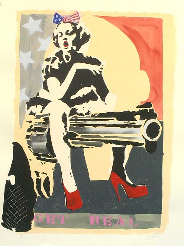 Dom Pattinson Artist Pulp Art Limited Edition silkscreen print Turner Art Perspective Essex Art Gallery