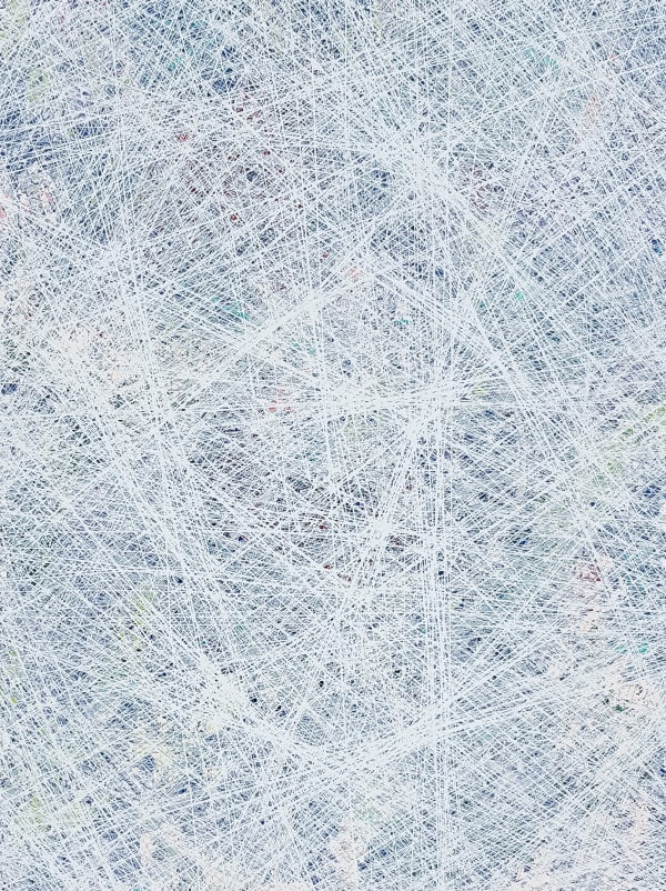 Albert Froling, Artist, You'd Be So Nice To Come Home To, 2020, Mixed Media on Canvas, Blue, Abstract, Turner Art Perspective, Essex Art Gallery