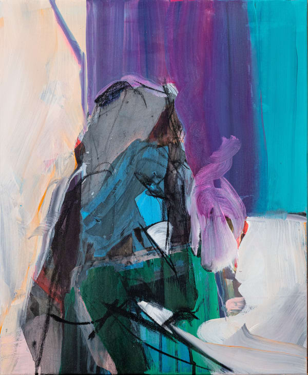 Daniel Clarke, Purple Flattery, 2015