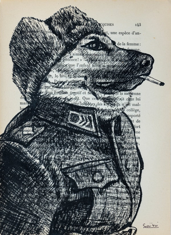 Franck SAÎSSI, Chien Russe, 2024