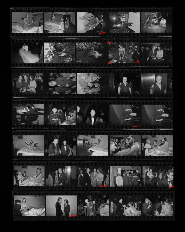 Bill Bernstein, Studio 54, Contact Sheet 506, 1977
