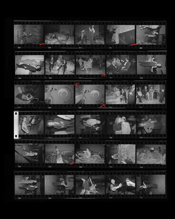 Bill Bernstein, Studio 54, Contact Sheet 508, 1977