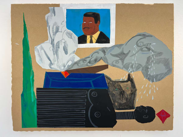 Hampton Boyer, reflection stream, 2024