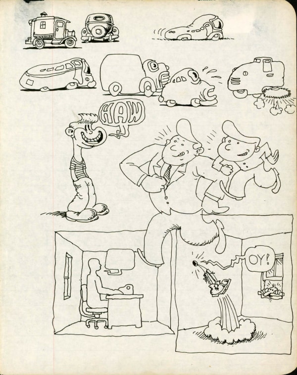 R. Crumb, Untitled, Circa 1960