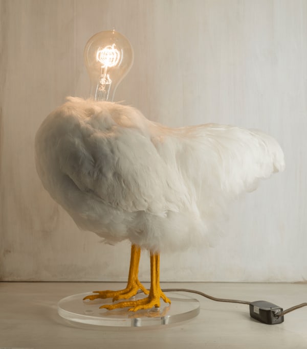 Sebastian Errazuriz, Chicken Lamp, 2018